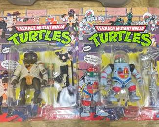 Teenage Mutant Ninja Turtles Action Figures Vintage