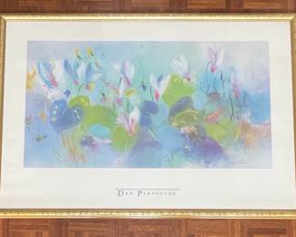 Dan Paoletti "Spring Lilies" Framed Print