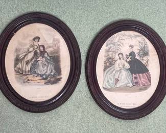 La Mode Illustree Fashion Prints by Leroy Imp. Paris