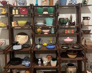 Assorted Vintage Pottery and Glassware Collection
