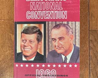 1960 Democratic National Convention Official Proceedings Book