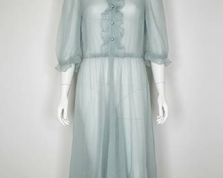 Jackie Morgan Vintage Polka Dot Dress