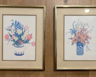 Framed Floral Prints