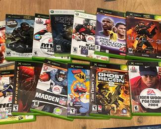 Xbox and Xbox 360 Video Games Collection