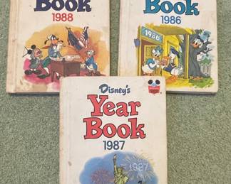 Disney's Year Book Collection (1986, 1987, 1988)