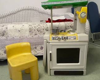 Little Tikes "Party Kitchen" Play Kitchen and Chair Set