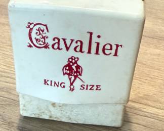 Vintage Cavalier King Size Cigarette Box