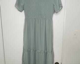 Baltic Born Lenora Smocked Dotted Maxi Dress