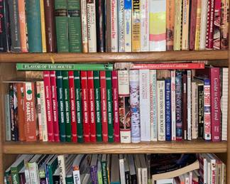Assorted Cookbook and Gardening Book Collection
