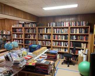 Assorted Books and Globes
