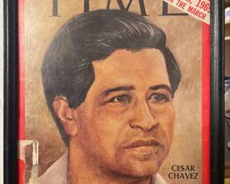 Time Magazine Featuring Cesar Chavez, July 4, 1969