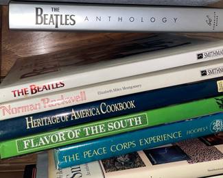 Collection of Books on The Beatles, Norman Rockwell, and American Heritage
