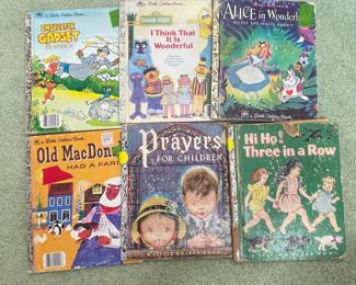 Little Golden Books Collection Vtg