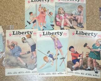 Liberty Magazine Collection Childrens Cover Art