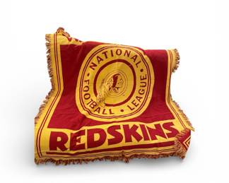 Vintage Washington Redskins Throw Blanket