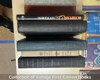 Collection of Vintage First Edition Books