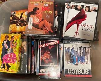 Large Collection of DVDs