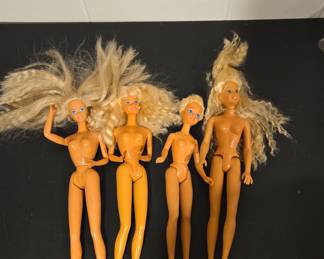 Vintage Barbie and Skipper Dolls Lot