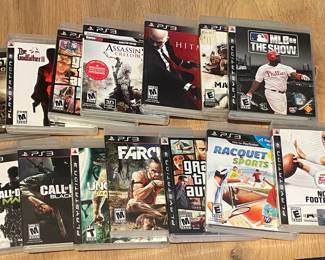 PlayStation 3 Video Games Collection
