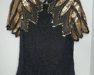 Stenay Beaded Silk Blouse