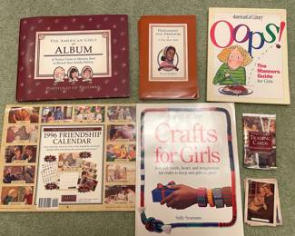 American Girl Collection Books and Calendar Lot