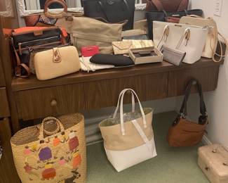Assorted Handbags includes Kate Spade, Brahmin, Rosetta, Vera Bradley & more