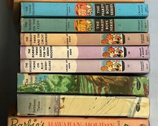 Collection of Vintage Children's Books: Barbie, Trixie Belden, Hardy Boys, Bobbsey Twins