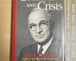 Conflict and Crisis The Presidency of Harry S. Truman, Signed first edition