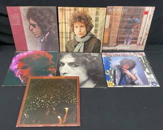Bob Dylan Vinyl Collection 7 Albums incl. Blood on the Tracks, Blonde on Blonde, At Budokan