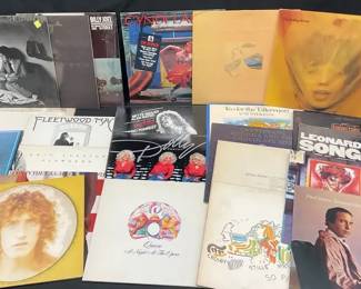  03 24 Vinyl Albums Bette Midler, Dolly Parton, Billy Joel, Queen, Fleetwood Mac, Springsteen  More
