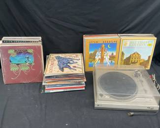 Record Player Untested  Lot of 100 Vinyl Records  Mixed Genres  Artists