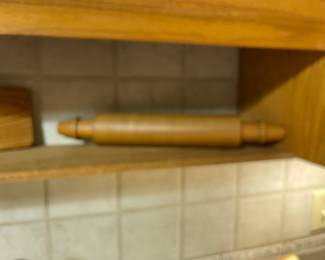 Wooden rolling pin