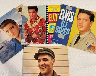 Collectible Elvis Presley albums