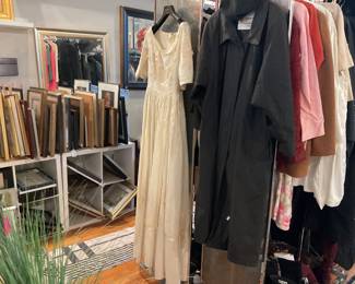 Antique wedding dress 