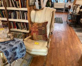 French linen armchair $75 + tax
