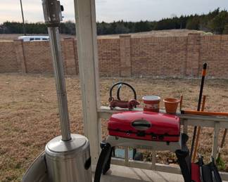 Grill, Patio Heater, Dog Boot Shoe Scrapper