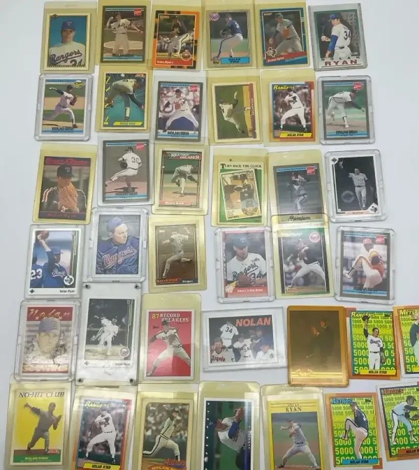 001 Nolan Ryan Baseball Card Collection Ungraded