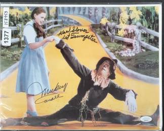 Wizard of Oz Autographed Print