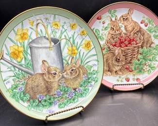 Royal Kendal collector plates from the Wildlife British Countryside Collection 