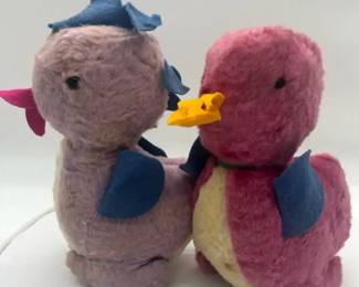 Vintage plush toys made by Esther Miller Doll Creations,