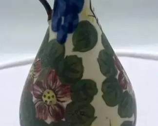 Hand Painted Vintage Vase, Made In Japan