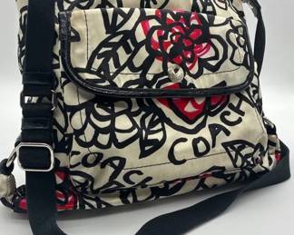 Coach Poppy Daisy Floral Crossbody Purse Includes REAL AUTHENICATION Certified