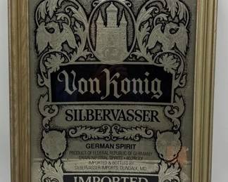 Vintage Von Konig German Spirit Ad