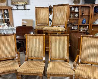 Lot #31: Cushioned Dining Chairs, Excellent C