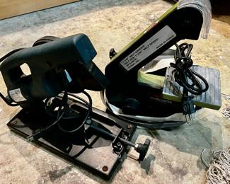 Lot #122: Chop Saw and Belt Sander