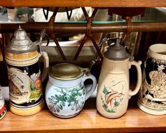 Lot #25: Vintage Beer Steins