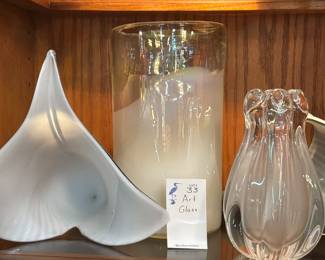 Lot #33: Art Glass