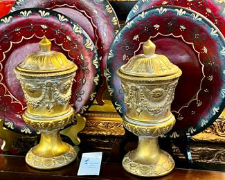 Lot #92: Garnet & Gold