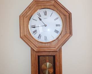 CLOCK WALL OAK