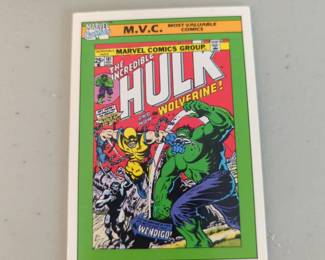 MARVEL COMIC TRADING CARDS